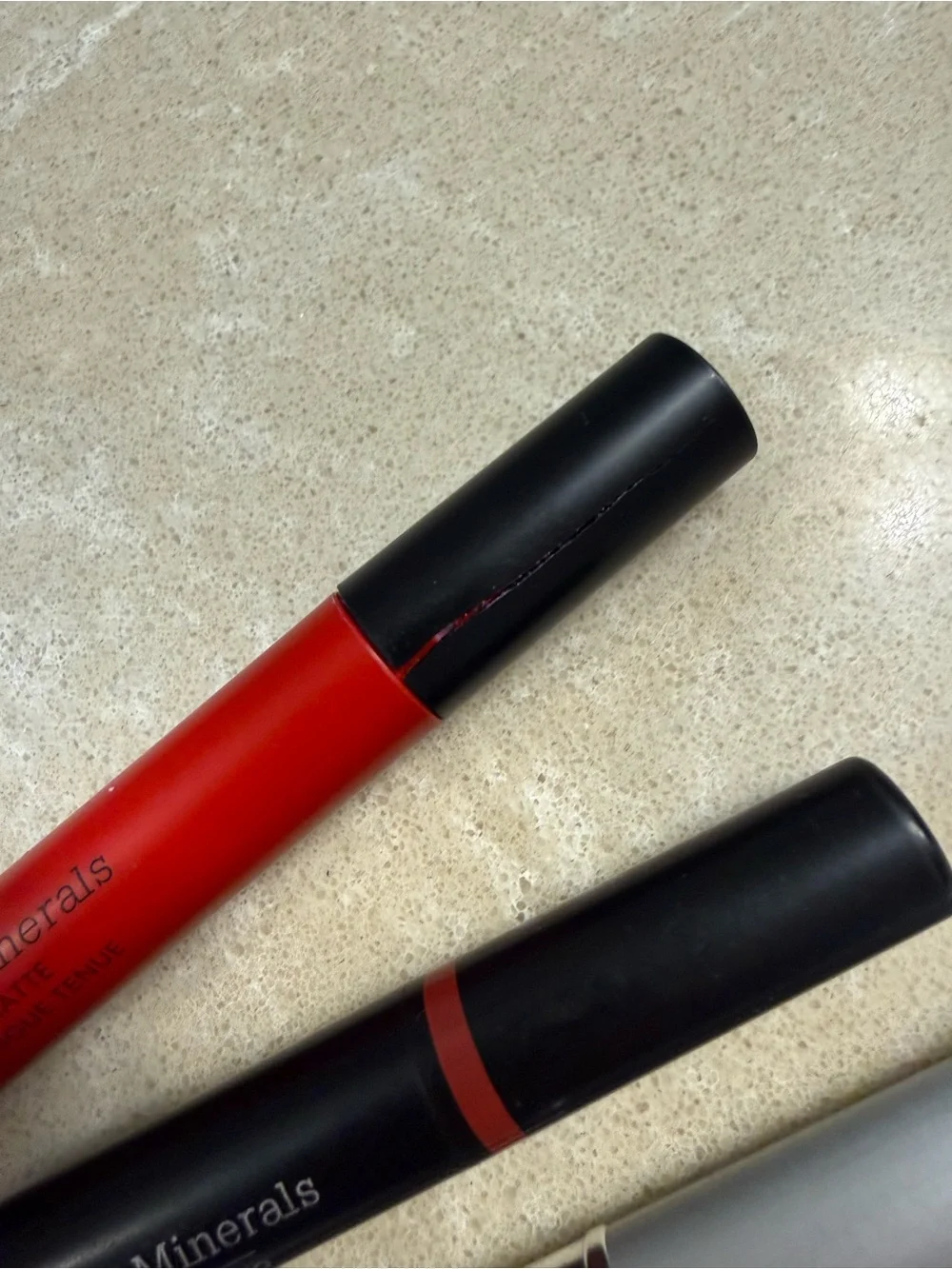 bareMinerals and Clinique Liquid Lipstick Trio